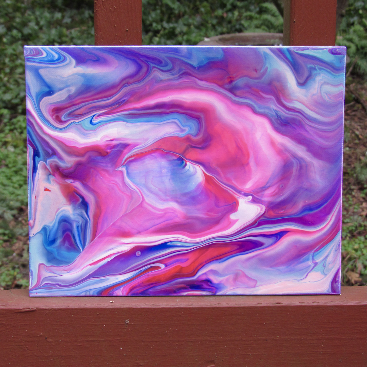 Pink 8x10 painting