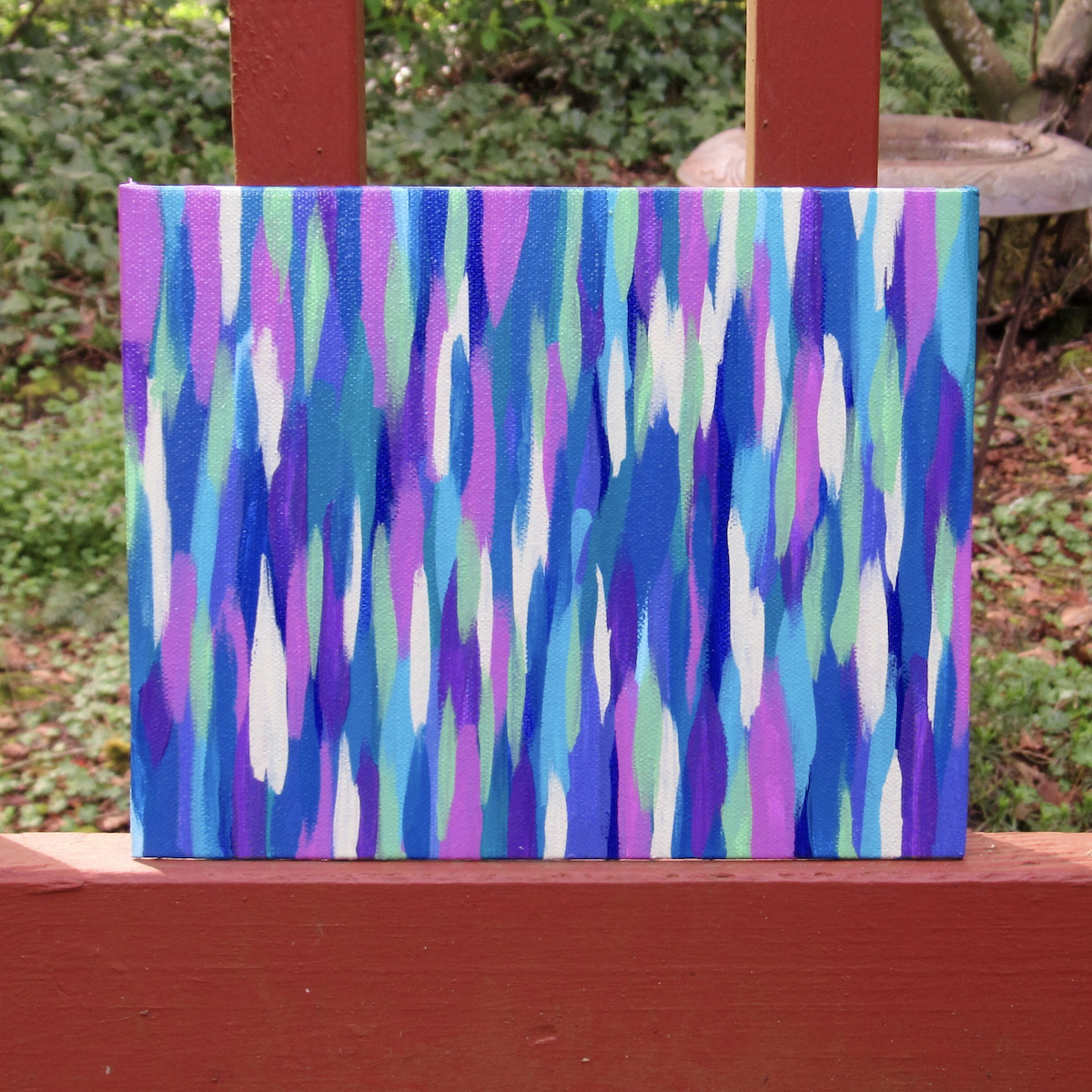 Lines 8x10 painting
