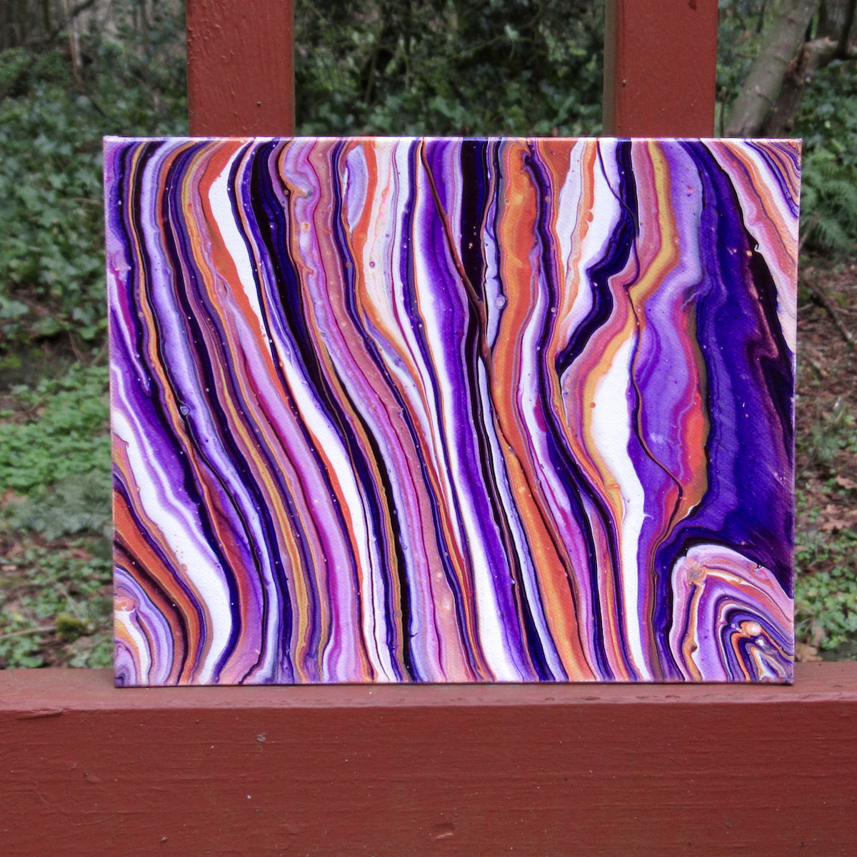 Purple 8x10 painting