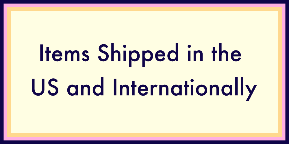 Items Shipped Internationally and Domestically