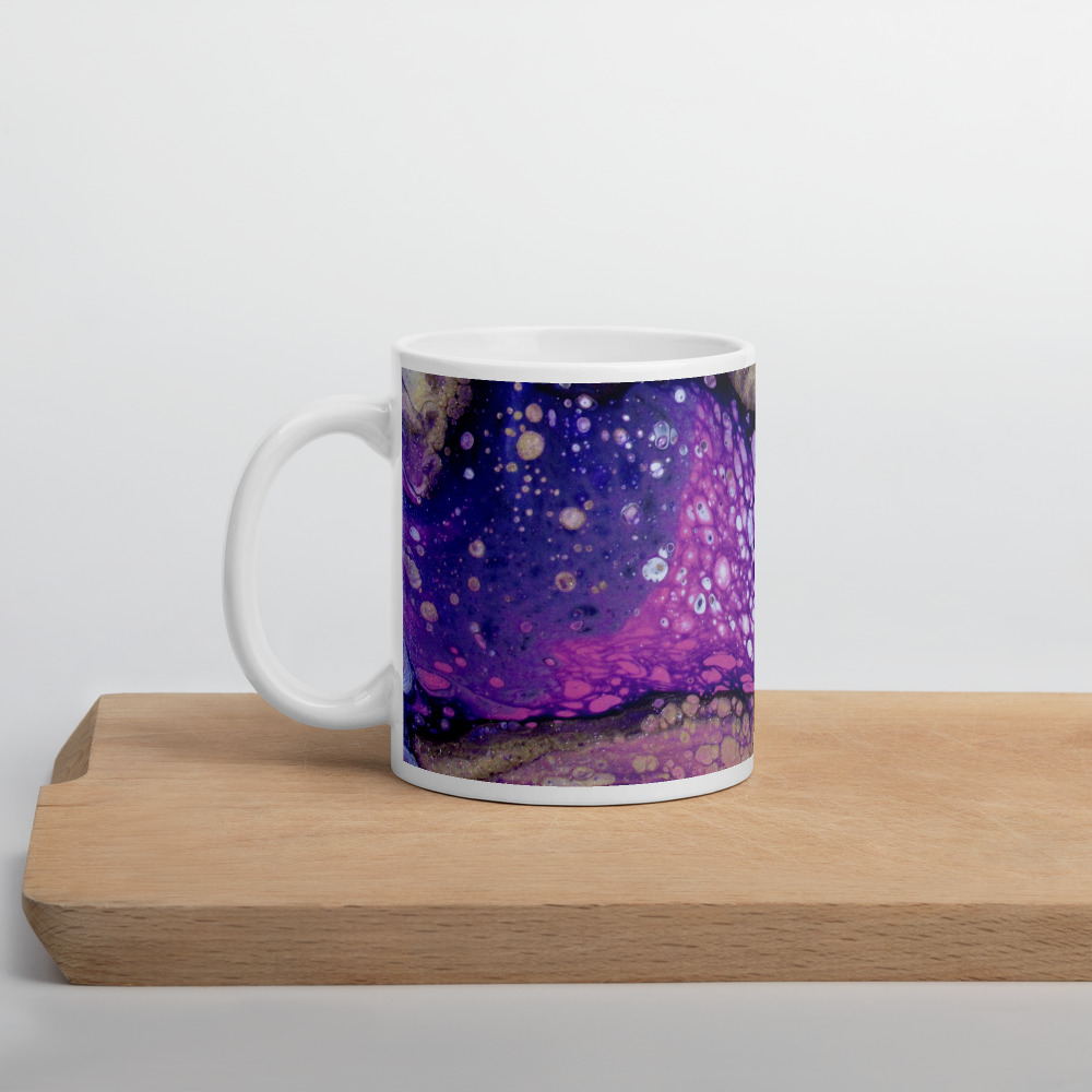 Acrylic pour mug